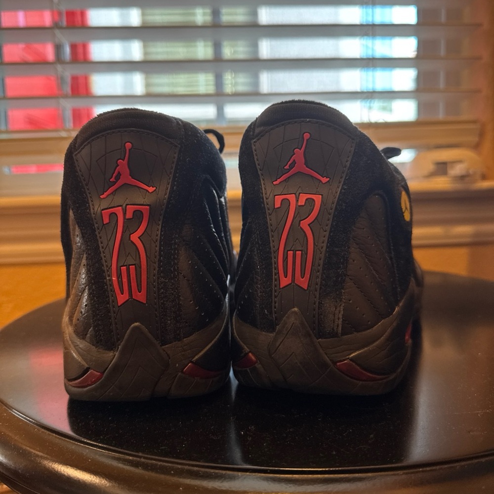 Jordan Black and Red High-Tops